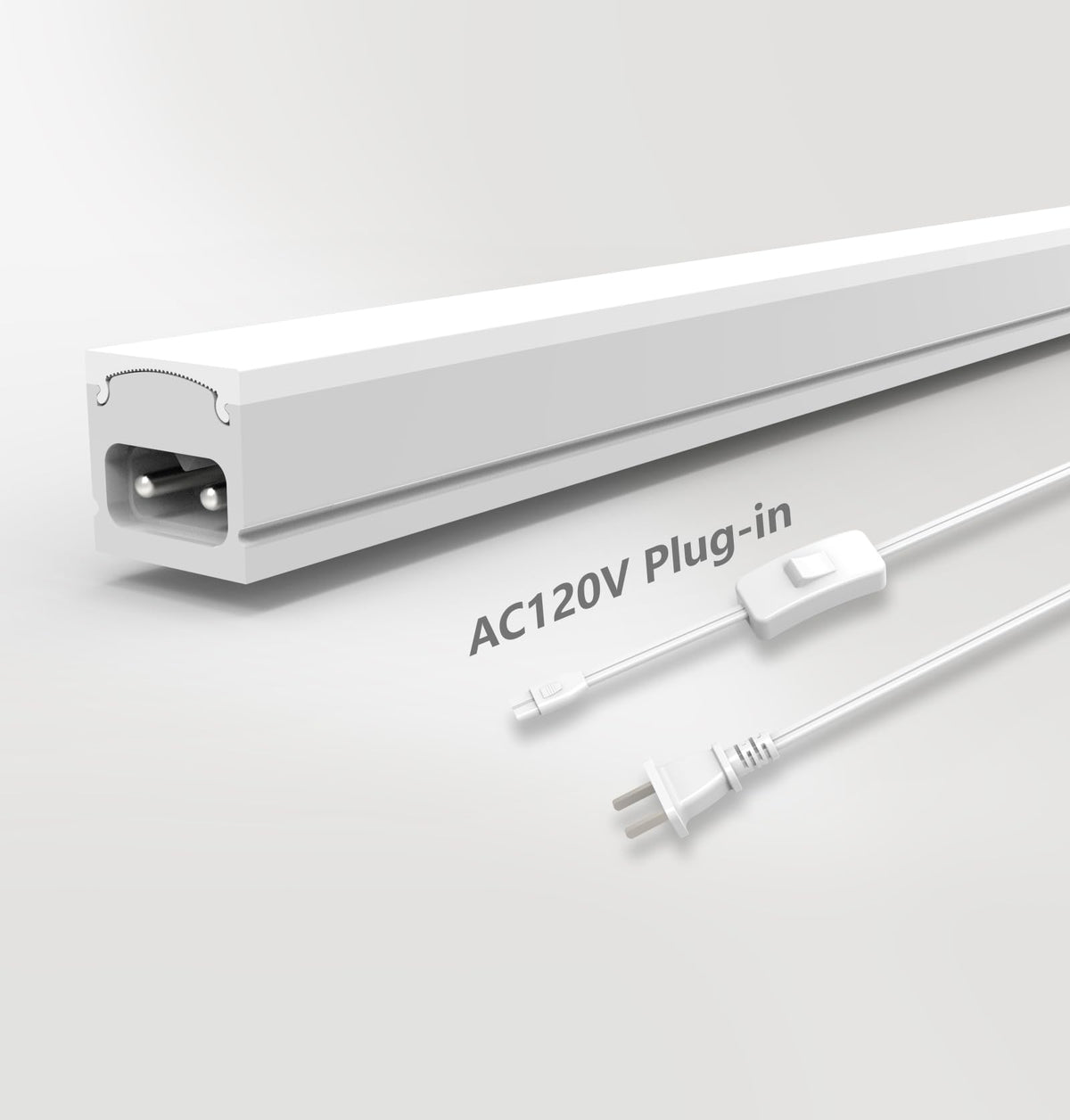 Leetdud under-cabinet light 16-inch brightens countertops for easy prep.