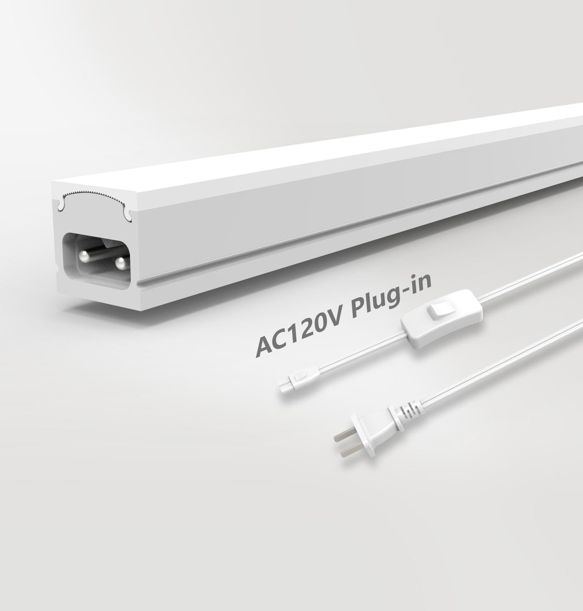 Leetdud 24-inch under-cabinet light illuminates countertops for tasks