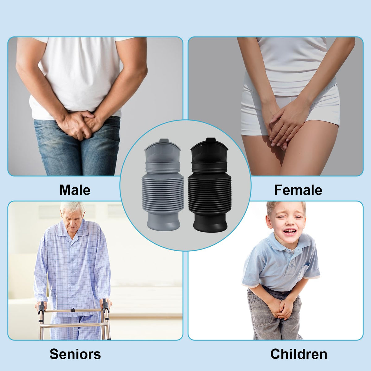 Leetye Mei pee bottle suitable for both men and women on long trips