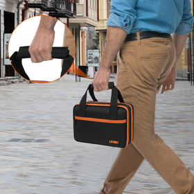 LEFOR·Z compact carrying handle enables easy transport between work areas.