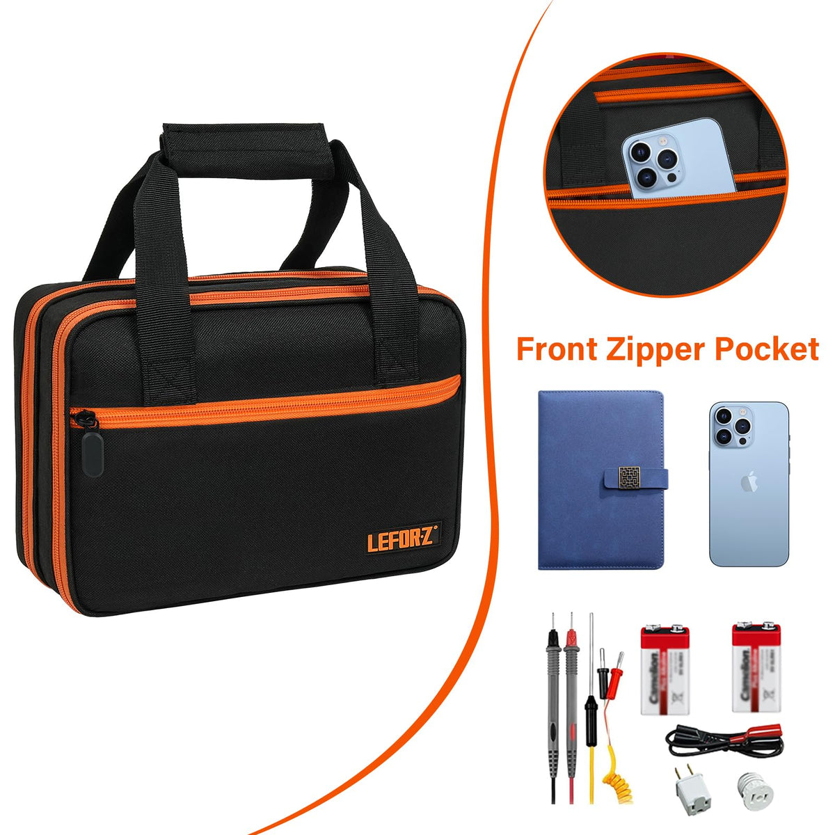 LEFOR·Z case cushions delicate testers with thick shock-absorbing lining.