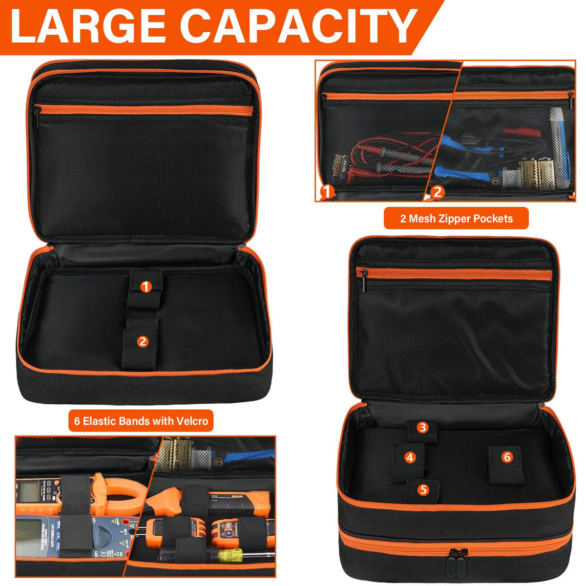 LEFOR·Z exterior is water-resistant and scratch-resistant for rugged job sites.