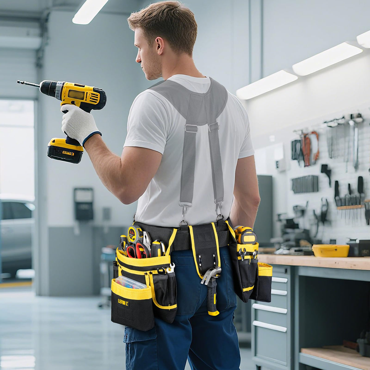 LEFOR·Z magnetic front pockets for easy access to small parts