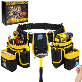 LEFOR·Z tool belt with 27 pockets for quick tool access