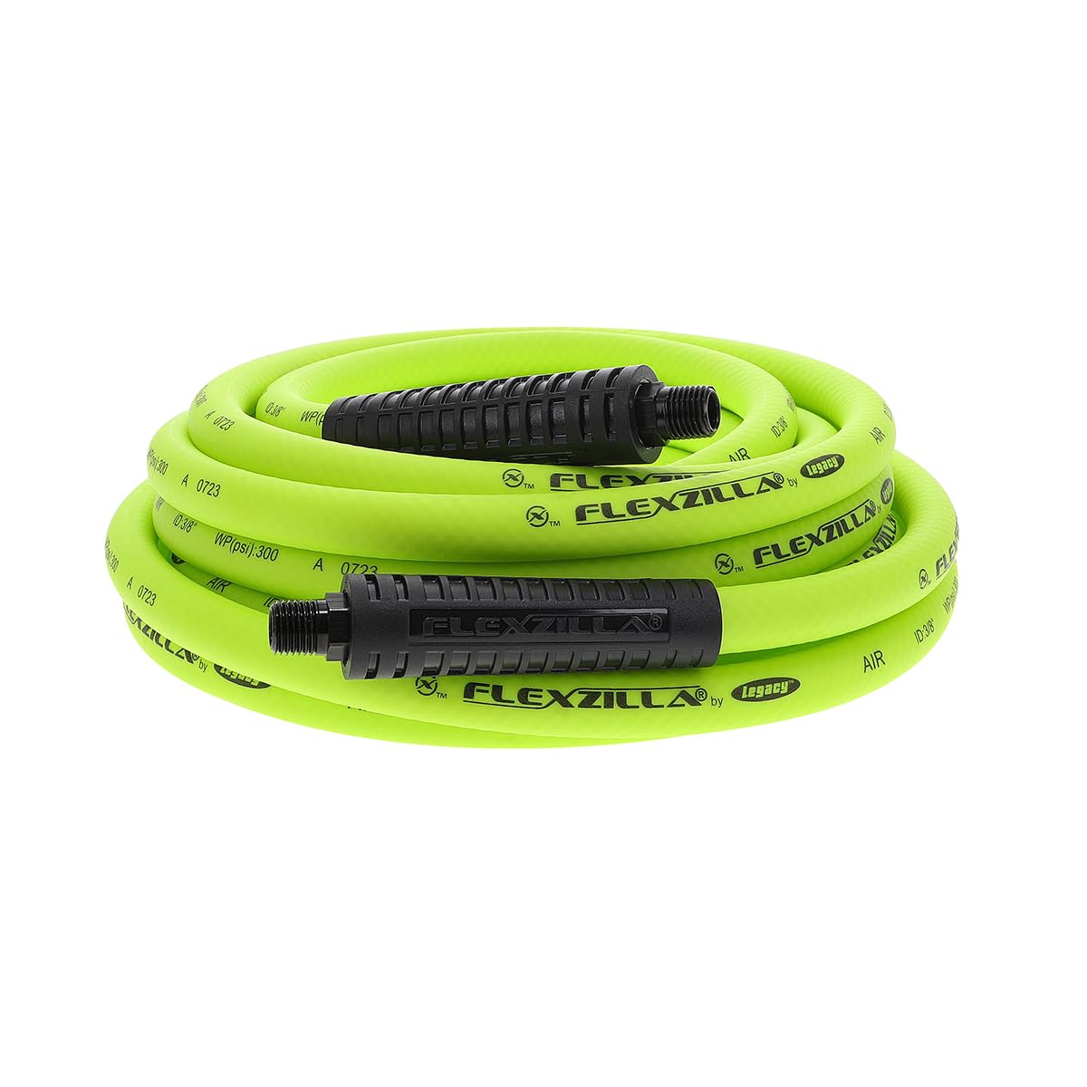 Legacy Flexzilla air hose 3/8 in x 25 ft, lightweight handling