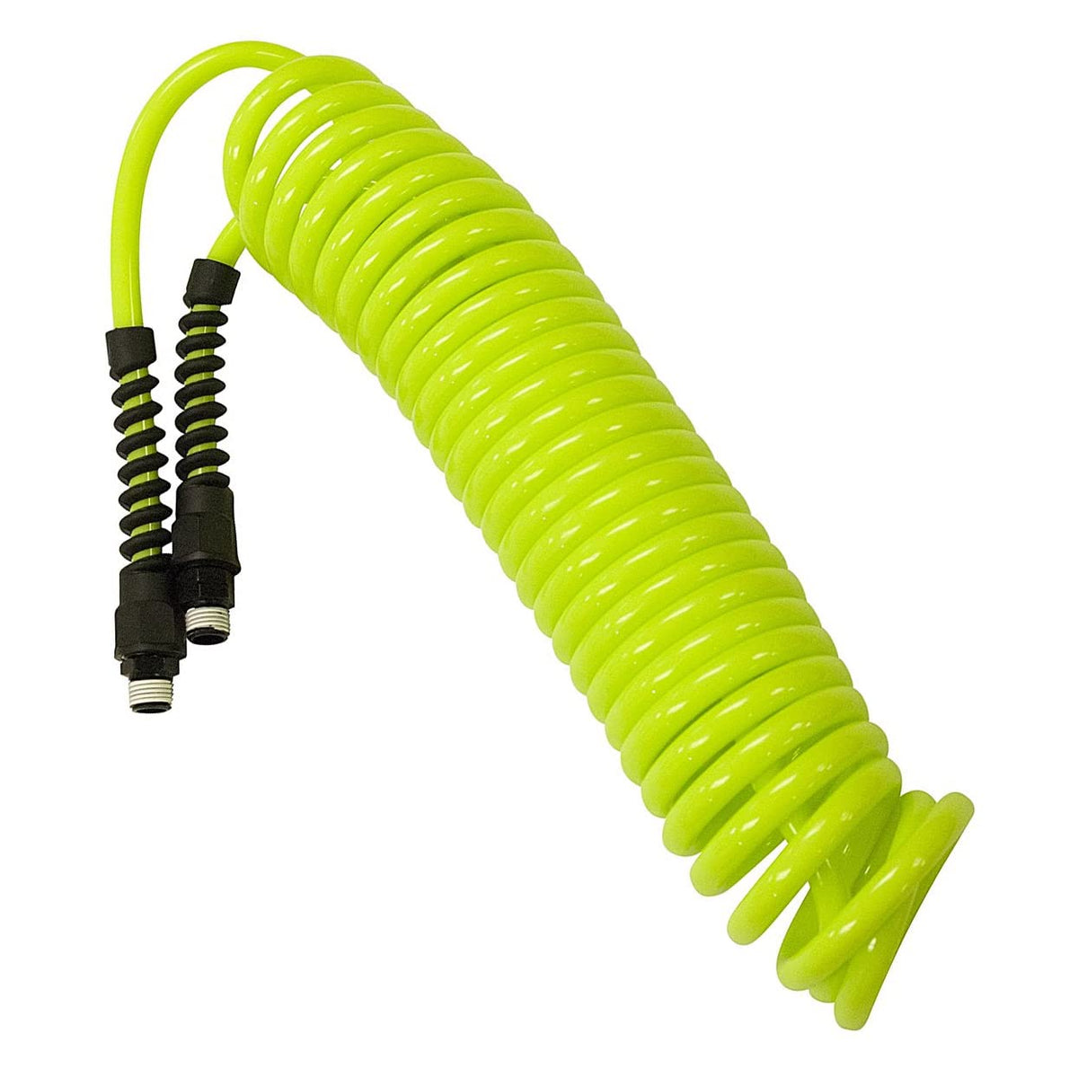Legacy Flexzilla recoil hose ends with reusable fittings for quick field repairs
