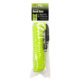 Legacy Flexzilla recoil hose demonstrates tangle-free memory for easy handling