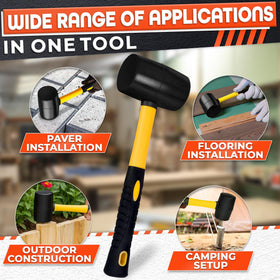 LEGLO rubber mallet stored easily in any toolbox