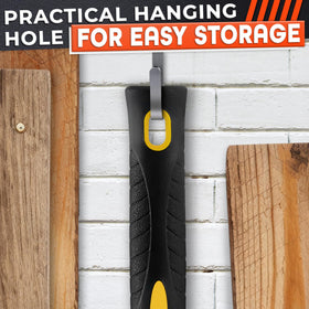 LEGLO camping-ready mallet for stakes and gear setups
