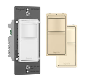 Legrand Radiant 600W occupancy sensor switch for automatic lighting in busy rooms.