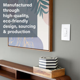 Legrand Radiant dimmer installation scenario highlighting quick retrofits without neutral wires
