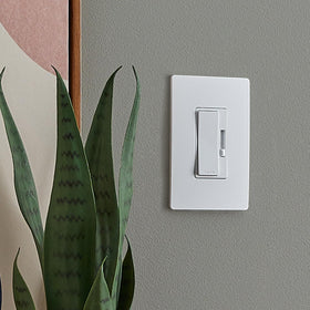Burst mode on Legrand Radiant dimmer for seamless light transitions.