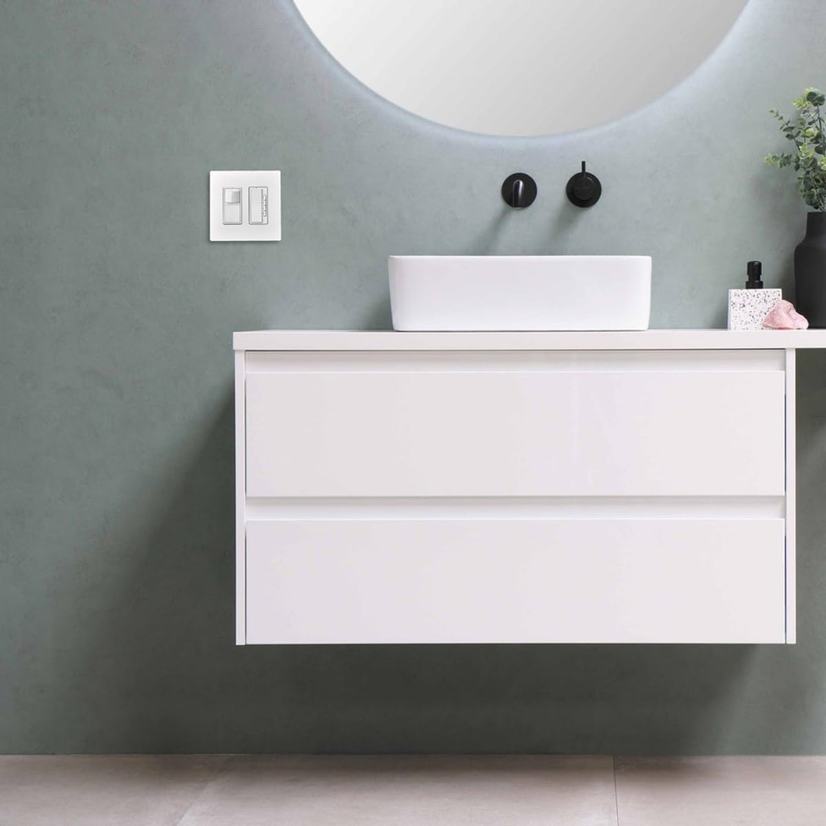 Legrand Radiant quick installation in about 15 minutes with basic wiring.