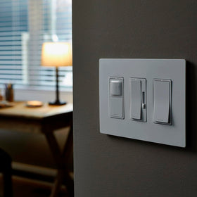 Legrand Radiant ideal for bathrooms, laundry rooms, mudrooms, and garages.