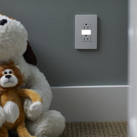 Legrand Radiant wall plate low-profile design highlights sleek decor