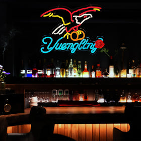 LeHonSan dimmable neon sign with 5V USB power for safe setup.