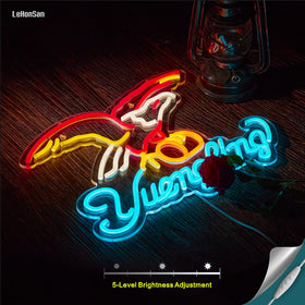LeHonSan Yuenglin Beer Neon Sign dimmable lighting for bars and game rooms.