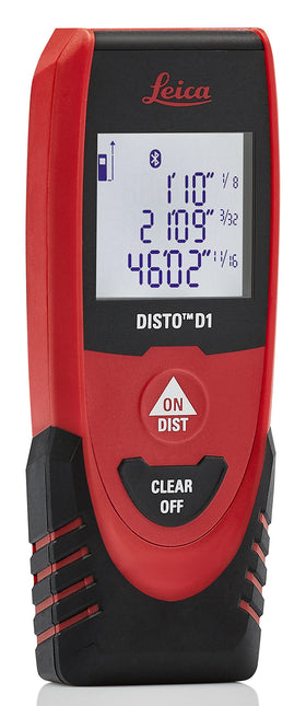 Leica DISTO D1 130ft measurement: precise distance for on-site planning.