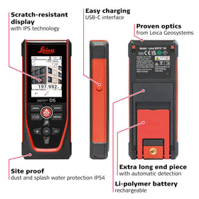 Leica Disto D5 Bluetooth data transfer enables quick measurement sharing