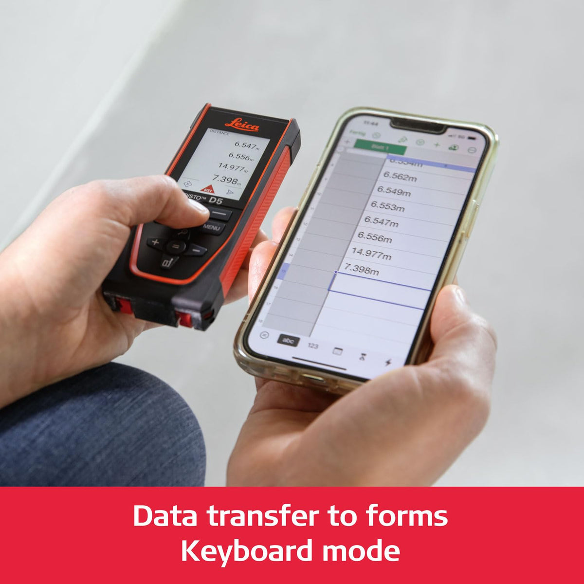 Leica Disto D5 FTA360 compatibility for upgradeable remote measurement