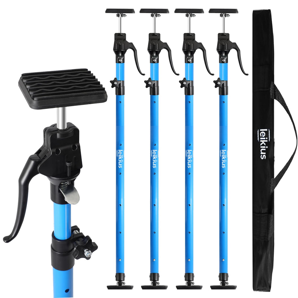 Leikius cabinet jack assembly demonstrates versatile mounting for cabinets or ceilings