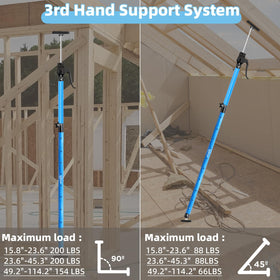 Leikius non-slip handle and quick-release lever for easy height adjustment