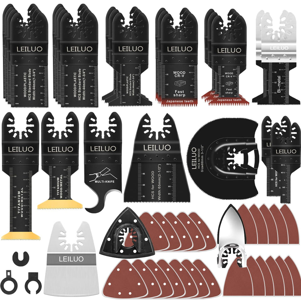 LEILUO 156pcs kit stored in a portable bag for easy transport