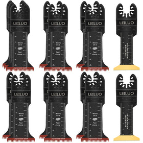 LEILUO 15Pcs extra-long reach blades offer deep cuts with precision.