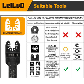 LEILUO CrV Japanese teeth wood blade for fast, clean cuts