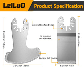 Compatibility with DeWalt, Makita, Einhell and more ensures versatile use.