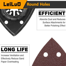 LEILUO adapter included for Dremel compatibility