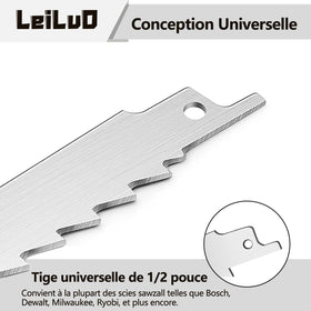 LEILUO food-grade stainless steel blade designed for safe direct contact.