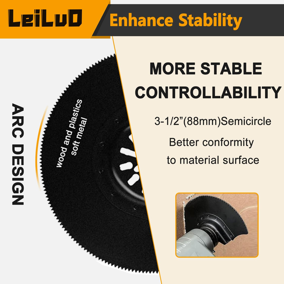 LEILUO Grinding accessories in multiple grits for polishing