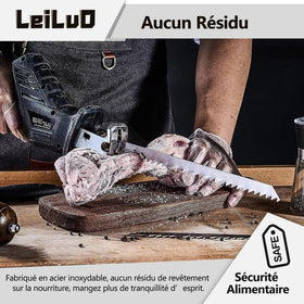 LEILUO half-inch shank compatible with most SawZall tools.