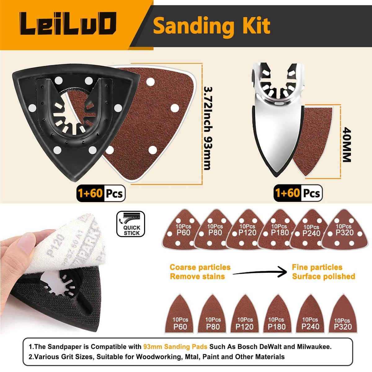 LEILUO Hook knife for shingles and carpet prep