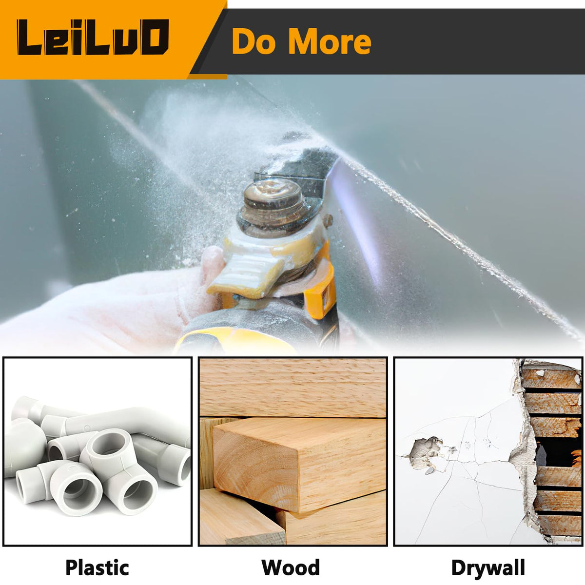 LEILUO blades suited for home renovation and maintenance tasks.