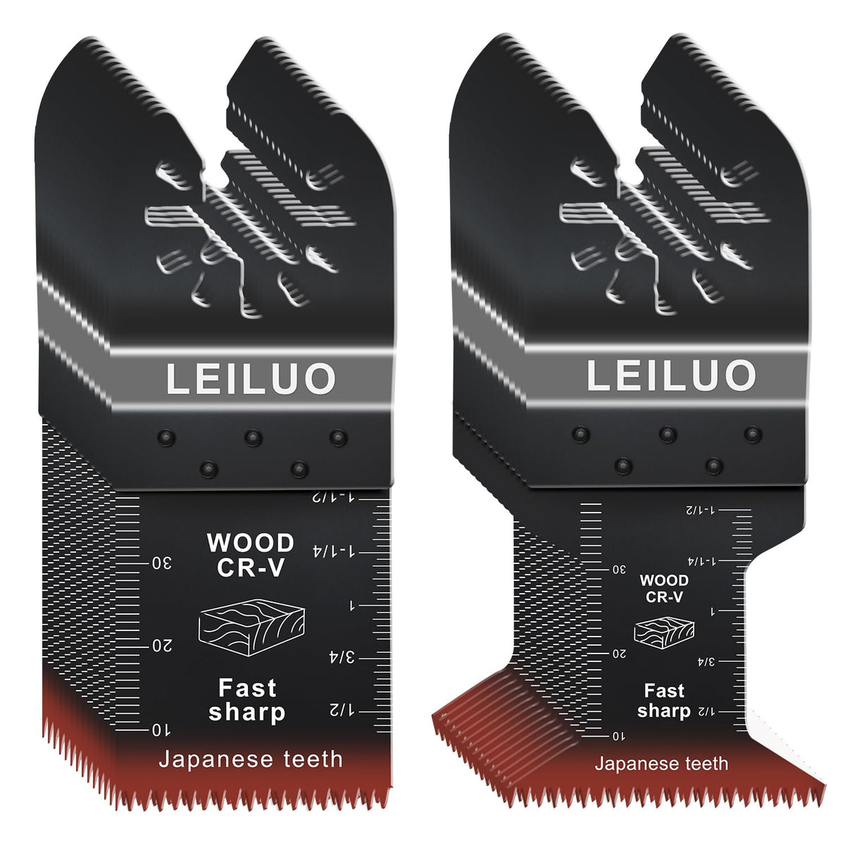 LEILUO multitool blades in storage bag for easy transport.