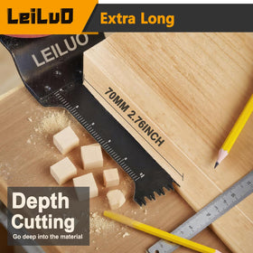 LEILUO quick-change blades fit major brands for fast tool swaps.