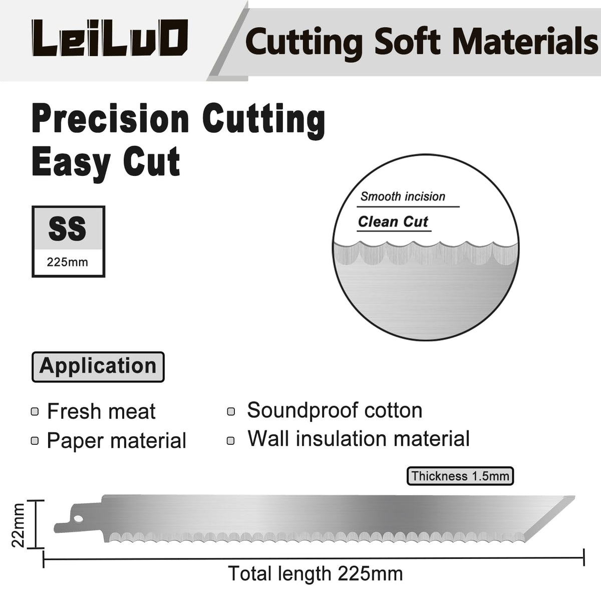 LEILUO storage case with top hook keeps blades organized.