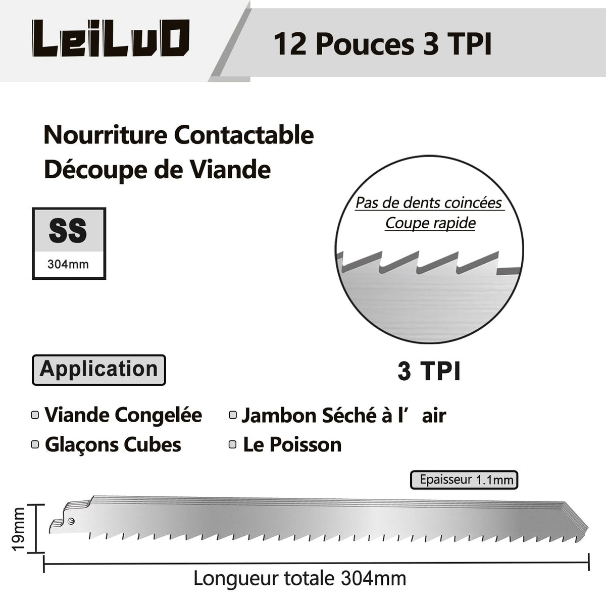 LEILUO storage case keeps blades protected and portable.