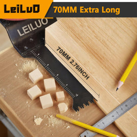 LEILUO titanium nails-cutting blades resist heat and wear for nail-embedded wood.