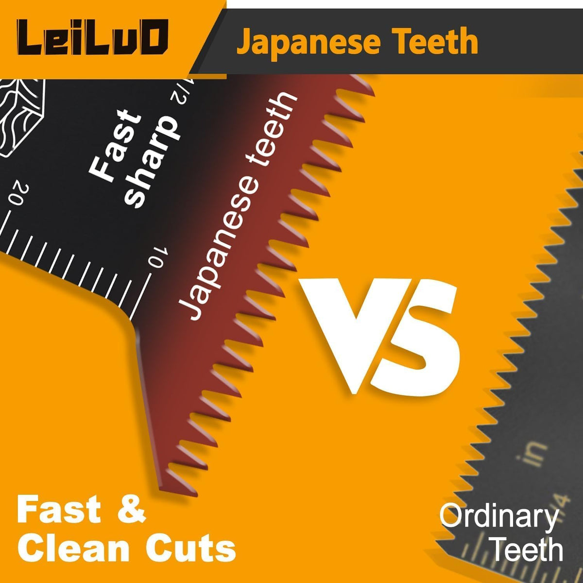 LEILUO universal-interface blades fit most quick-change tools