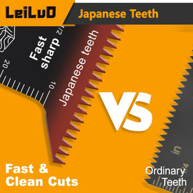 LEILUO universal-interface blades fit most quick-change tools