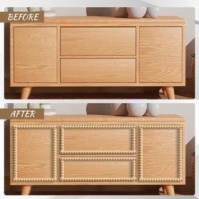 Leinuosen backsplash edge trim refreshes kitchens with easy, mess-free installation.