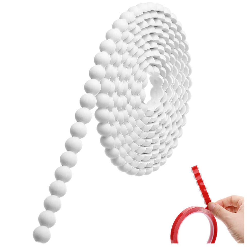 Leinuosen flexible molding trim roll 20ft with bead pearl texture for seamless decor.