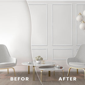 Leinuosen bead pearl trim enhances cabinets and ceilings with a glossy finish