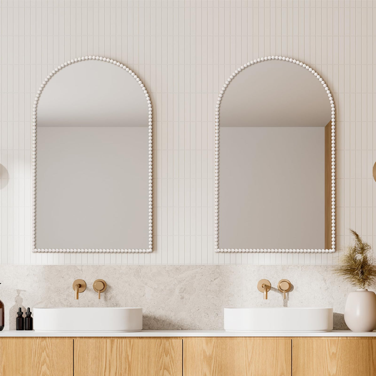 Leinuosen peel-and-stick installation on wall border for quick updates.
