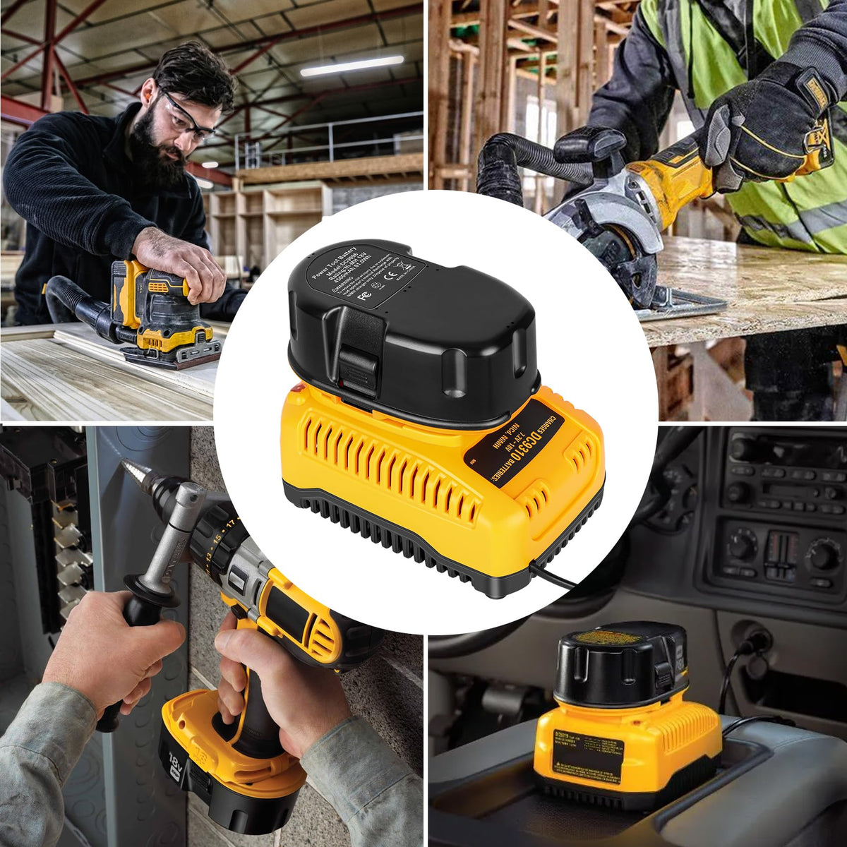 Leisuda DC9310 on a dry workspace supports safe, reliable charging