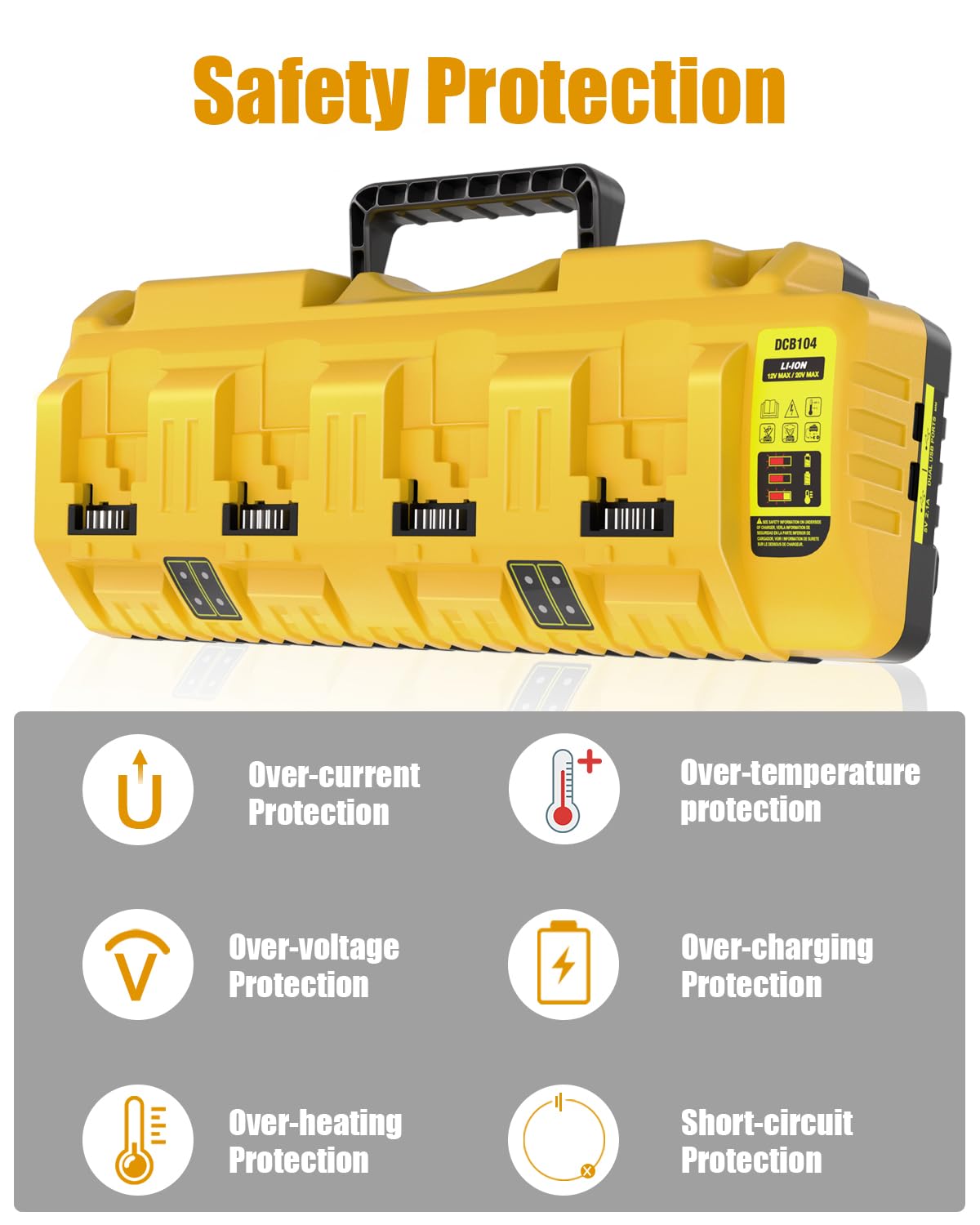 Leisuda DCB104 on-site use ideal for workshops and sites
