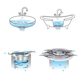 LEKEYE drain hair catcher basket handle facilitates installation and removal.